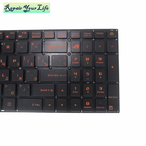 Teclado ruso para juegos RU genuino para ASUS ROG Strix GL502 GL502VM <span class=keywords><strong>GL502VS</strong></span> GL502VT GL502VY 9Z.ND2LN.801 teclado con retroiluminación - Product Image 3