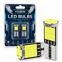Ampoule LED Canbus YOBIS T10 W5W 194 501 sans erreur pour éclairage intérieur de voiture, lampe de plaque d'immatriculation T10, 26 SMD 4014, blanc pur, éclairage d'instrumentation