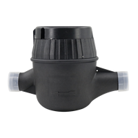 BMAG classe B classe C DN15 R160 débitmètre d'eau de Type sec compteur d'eau volumétrique en plastique avec cadran de lecture à 45 degrés
