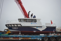 Bateau de patrouille en aluminium à grande vitesse de 10 mètres (33 pieds) avec certificat CE