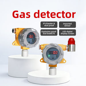 Detector de Vazamento de Cl2 Montado na Parede para Planta Química Sensor de Gás Tóxico Cl2 Amônia Hidrogênio Sistema de Detecção de Gás Cloro Fixo - Product Image 3