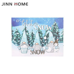 Cadre en bois imprimé UV Art mural Aquarelle <span class=keywords><strong>Paysage</strong></span> <span class=keywords><strong>d</strong></span>'<span class=keywords><strong>hiver</strong></span> Éclairage Impressions sur toile pour la <span class=keywords><strong>d</strong></span>écoration intérieure avec <span class=keywords><strong>photos</strong></span> personnelles - Product Image 2