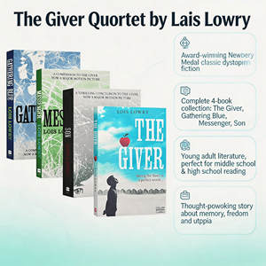 <span class=keywords><strong>Le</strong></span> Quartet du Donateur, par <span class=keywords><strong>Lois</strong></span> <span class=keywords><strong>Lowry</strong></span>, série de 4 livres - Product Image 1