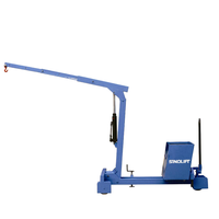 Grue mobile manuelle Sinolift SCB550 /SCB750 avec pompe hydraulique à double action