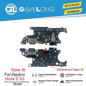 Connecteur Port de charge téléphone portable câble flexible Port de charge carte de <span class=keywords><strong>chargeur</strong></span> Port <span class=keywords><strong>pour</strong></span> <span class=keywords><strong>Redmi</strong></span> <span class=keywords><strong>Note</strong></span> <span class=keywords><strong>9</strong></span> 5g <span class=keywords><strong>Note</strong></span> 9t 5g - Product Image 2