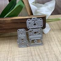 Alat Template Embossing Logam Mini DIY untuk Scrapbooking, Pembuatan Kartu, dan Dekorasi Kerajinan Album Foto