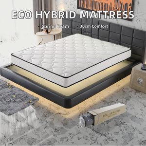 ENRO Hybrid Bedroom Furniture Contemporary Eco-Friendly Designed High-Density Soft Foam Bagged <b>Spring</b> <b>Mattress</b> Home Furniture - Product Image 2