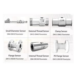 Digital Aço Inoxidável Turbina Flowmeter para Gás Gasolina Diesel Metanol Água Leite Óleo Customizável Medidor OEM - Product Image 5
