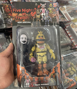 ฟิกเกอร์ Five Nights at <span class=keywords><strong>Freddy</strong></span>'s รุ่นที่ <span class=keywords><strong>6</strong></span> ชุด <span class=keywords><strong>6</strong></span> ตัว ของเล่นสะสม ของขวัญ ตกแต่งงานปาร์ตี้ - Product Image 3