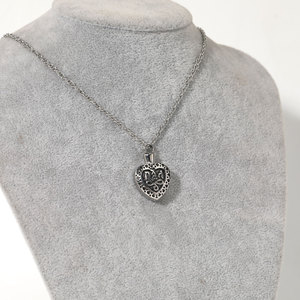 New Stainless Steel <strong>Dad</strong> in Heart Urns Pendants Necklaces Cremation Urn Jewelry Memorial <strong>Keepsake</strong> Openable Put in <strong>Ashes</strong> Jewelry - Product Image 6