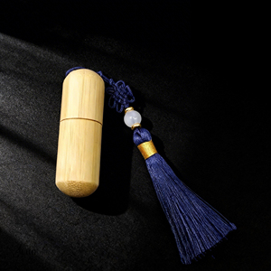 Botellas de <span class=keywords><strong>Perfume</strong></span> de Bambú de 2ml, 3ml y 5ml, Botellas de Fragancia con Rodillo de Bambú, Botellas de Aceite Esencial con Nudo Chino - Product Image 6