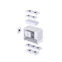 Boîtier PC de Bureau Mini JONSBO D32 PRO MATX Tour Moyenne Micro ATX Style Gaming avec Port USB Frontal Produit en Stock