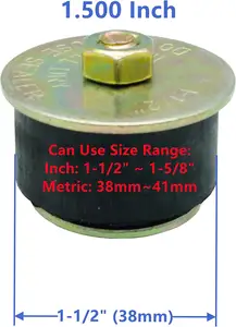 Bouchons d'expansion en caoutchouc pour moteur automobile, taille standard, en caoutchouc et en métal, pièces de rechange d'origine et pièces de rechange - Product Image 6