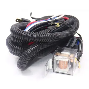 Car horn relay harness 12v automobile modeling parts automobile horn harness Customized harness of car horn