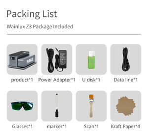 WAINLUX-Cortador Z3 de grabado láser, máquina de grabado plegable portátil de 60W, enfoque automático, impresora de alta precisión de 600 mm/s para metal - Product Image 6