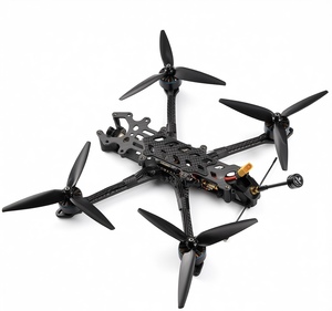 Drone <span class=keywords><strong>da</strong></span> <span class=keywords><strong>Corsa</strong></span> FPV Premium <span class=keywords><strong>da</strong></span> 10 Pollici, Telaio in Fibra di Carbonio con Telecamera HD per Volo a Lunga Distanza e Piloti Professionisti Freestyle - Product Image 5