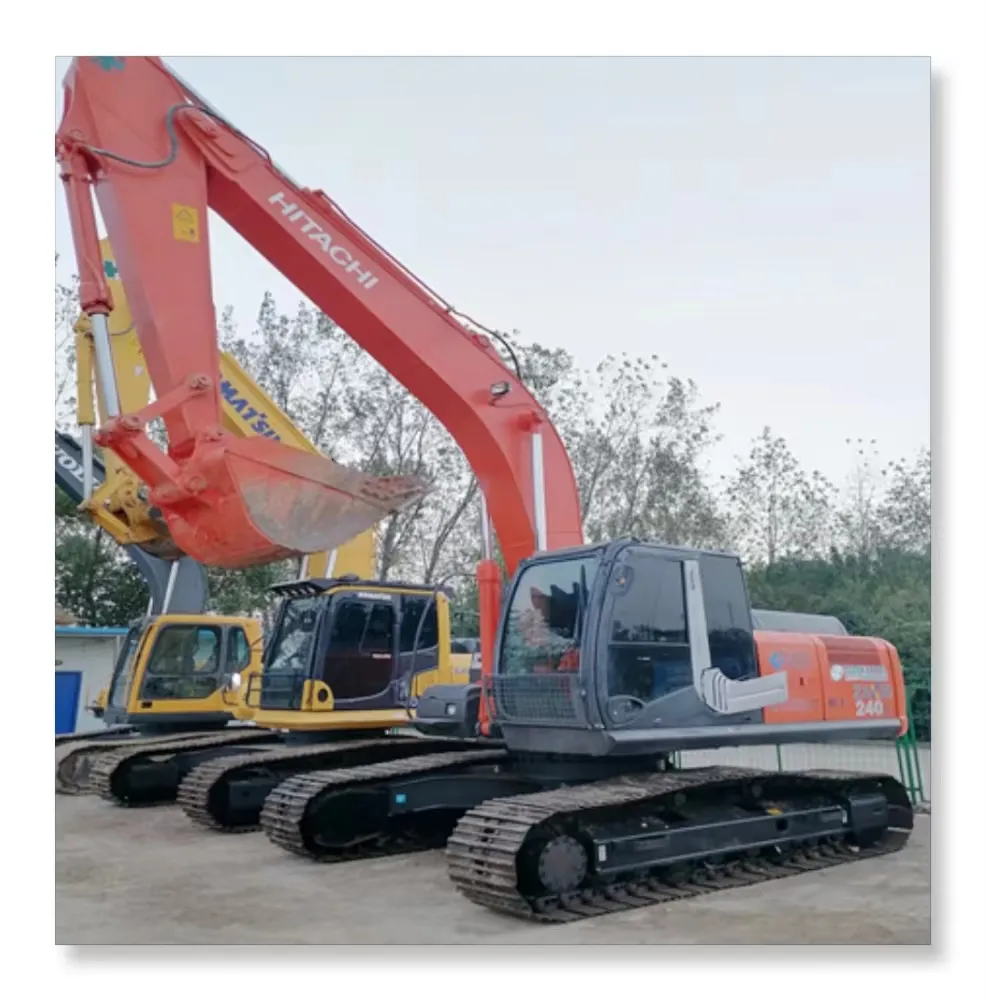 Giappone usato escavatore Hitachi ZAXIS240 in vendita macchine edili escavatore idraulico usato zx240 zx60 zx70 zx120 escavatore