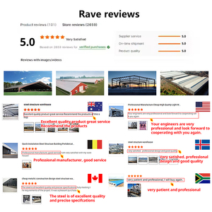 Low Cost Prefabricated <b>Light</b> Steel Structure Industrial Shed Buildings Warehouse 50-Year Lifespan Galvanized Surface Modern - Product Image 5