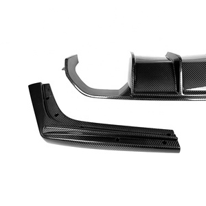 Difusor Trasero de Fibra de Carbono Tipo V para BMW F80 <span class=keywords><strong>M3</strong></span> F82 F83 M4, Labio de Parachoques Trasero, Piezas de Automóvil <span class=keywords><strong>2015</strong></span>+ - Product Image 5