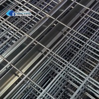 Jracking Porte-palettes sélectif durable Treillis métallique en acier galvanisé Panneaux de treillis métallique pour entrepôt Rayonnage à palettes