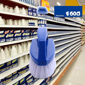 Sunshine Factory Direct brosse de nettoyage robuste support en plastique en forme de fer avec nylon Wirehaire PP pour frotter les vêtements de bébé - Product Image 4