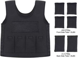 Custom Breathable Waterproof Neoprene <strong>Weighted</strong> Compression <strong>Vest</strong> <strong>for</strong> Children 1kg Capacity <strong>Running</strong> &amp; Fitness Training - Product Image 3