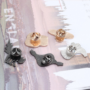 Spilla in lega con goccia d'olio, stile punk nero, <span class=keywords><strong>serie</strong></span> Corsage, con motivo cappello da strega, stivali, maglione, cinturino e distintivo gatto - Product Image 3