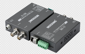 Kit de Video 12G-SDI con <span class=keywords><strong>Tally</strong></span> y Salida de Bucle, RS485 Inverso, Alimentación CC, Alimentación Tipo C, Extensor Convertidor de Fibra Óptica LC de 10KM - Product Image 6