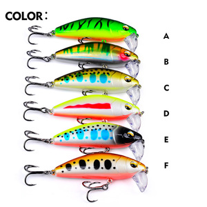 Bán Buôn Chất Lượng Cao Nhựa Cứng Câu Cá Lure Baits Nổi Minnow Nhân Tạo Mồi Đại Dương Thuyền Câu Cá Lure Cho Bass Câu Cá - Product Image 2