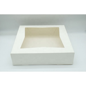 Cửa sổ bật lên tự động xử lý cửa sổ hộp chăn thả Kraft 225x225x60mm dễ dàng lắp ráp tùy chỉnh cửa sổ bật lên hộp bánh - Product Image 4
