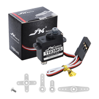 Mini servo numérique JX Servo PDI-1103MG, engrenage métallique sans noyau de 3 g, pour avions bioniques Butterfly et avions RC à voilure fixe