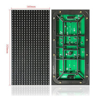 Módulo LED RGB a Todo Color P10 SMD2525 de Alta Calidad, 320x160mm, IP65, Resistente al Agua, Pantalla de Panel para Exteriores, para Publicidad en Centros Comerciales
