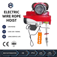 Solusi Pengangkatan Efisien Tahan Korosi Tahan Aus CE Wireless Antirust Wire Rope Hoist untuk Gudang Garasi Pabrik