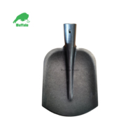 Pelle de jardinage robuste de qualité industrielle en acier S504-12, fabrication de niveau supérieur Buffalo, avec poignée en D, pour usage extérieur
