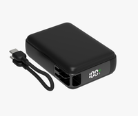 Nouvelle tendance OEM, nouvelle conception portable, batterie externe de 10000 mAh avec câble de charge amovible, charge rapide PD22.5 pour téléphone