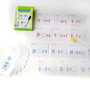 Trẻ Em Đồ Chơi <span class=keywords><strong>2025</strong></span> Giáo Dục Đồ Chơi Thêm Trừ Nhân Chia Thẻ Flash Với Có Thể xóa được Bút Tùy Chỉnh Hội Đồng Quản Trị Trò Chơi - Product Image 2