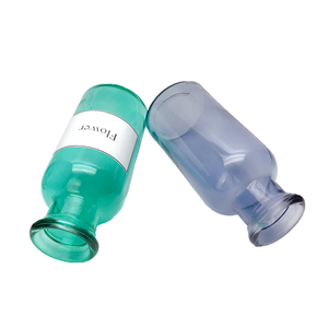 Personalizzare vetro colorato vasi di <span class=keywords><strong>fiori</strong></span> di nozze centrotavola di vetro moderni vasi per la decorazione della tavola - Product Image 4