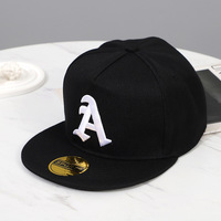 Gorra de Béisbol con Letra Bordada, Visera Plana, Estilo Hip Hop, Unisex, Venta al Por Mayor, Disponible en Stock, Gorra de Béisbol OEM