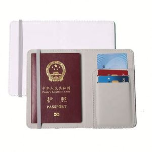 Funda de Pasaporte de Cuero PU Personalizada en Blanco para Sublimación, Precio al por Mayor - Product Image 1