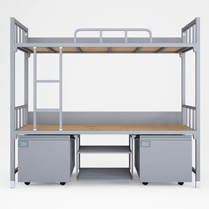Literas de metal modernas para adultos Uso eficiente para <span class=keywords><strong>apartamentos</strong></span> de estudiantes y <span class=keywords><strong>alquiler</strong></span> para dormitorio Escuela y Hospital - Product Image 1
