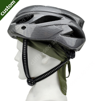Durag unisexe Wave Cap pour le sport, la plage, la pêche, réglable, respirant, 100% polyester, maille, quatre saisons, noir et blanc, fabrication en usine