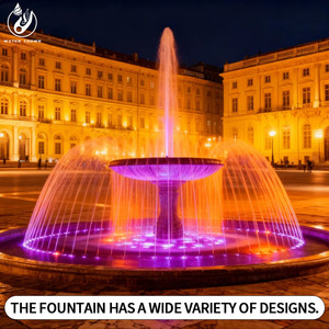High-End Custom <span class=keywords><strong>in</strong></span> acciaio inox corona 304 fontana giardino di alta qualità decorazione di <span class=keywords><strong>pietra</strong></span> per esterni per giardini alberghi ville - Product Image 3