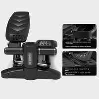 Mini stepper d'exercice à pédale, appareil de cardio-training pour entraînement à domicile