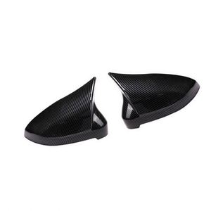 Reemplazo de cubierta de espejo retrovisor con aspecto de fibra de carbono para Audi B9 <span class=keywords><strong>A4</strong></span> S4 A5 S5 2017-2019 reemplazo de cubiertas laterales de espejo de carbono - Product Image 2