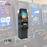 Система самообслуживания для игровых киосков: выдача наличных, обмен билетов, диспенсер банкнот, интеграция SDK, английская версия, 1 год гарантии