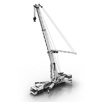 MOULD KING-Blocs de construction pour enfant, jouet éducatif technique motorisé, modèle de camion grue LTM11200, cadeau d'anniversaire, 17007