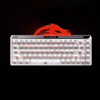 Clavier de jeu Madlions TITAN68 Turbo à interrupteurs magnétiques, 68 touches, filaire, déclenchement rapide RT, 8K Hz, RGB