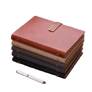 Custom Personalization Leather Hard Cover Recyclable Low Price Deals Luxury Notebooks Office Essentials