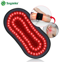 Appareil de luminothérapie LED flexible pour les pieds, les mains et les chevilles Suyzeko OEM, amélioration de l'humeur, thérapie par lumière rouge proche infrarouge, coussin de luminothérapie