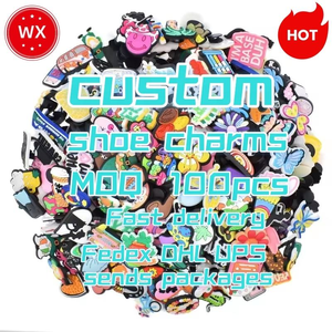 Charm per Scarpe <span class=keywords><strong>Winnie</strong></span> the <span class=keywords><strong>Pooh</strong></span> in Morbida Gomma PVC, Accessorio DIY Personalizzabile per Unisex - Product Image 6